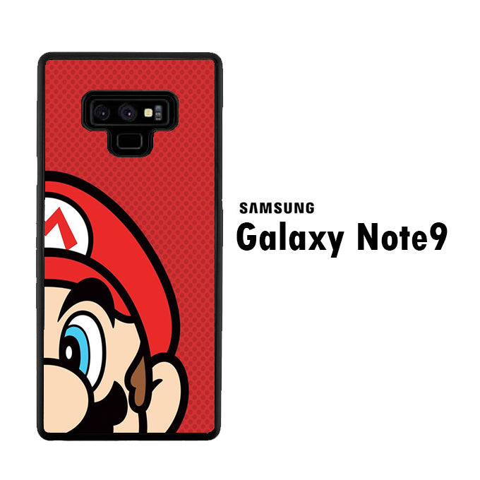 Mario Half Head Samsung Galaxy Note 9 Case