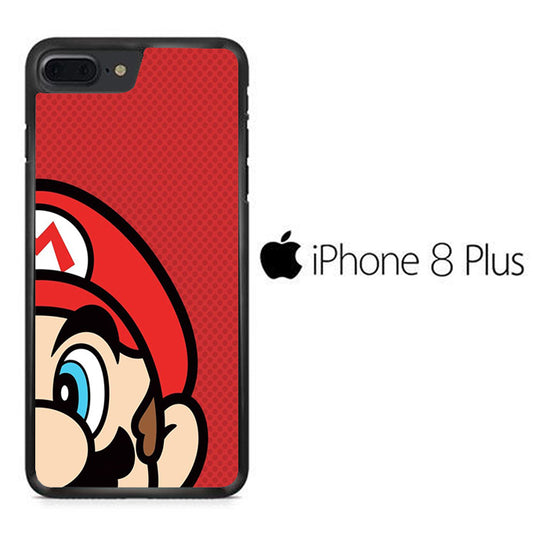 Mario Half Head iPhone 8 Plus Case