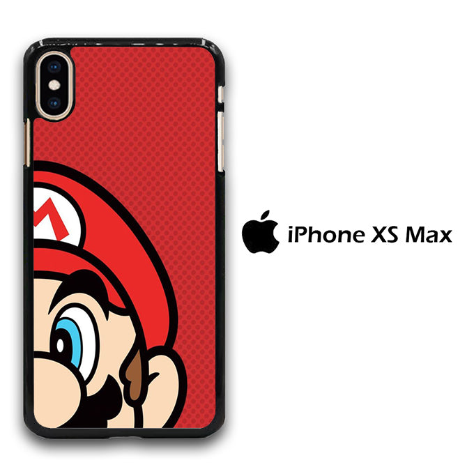Mario Half Head iPhone Xs Max Case