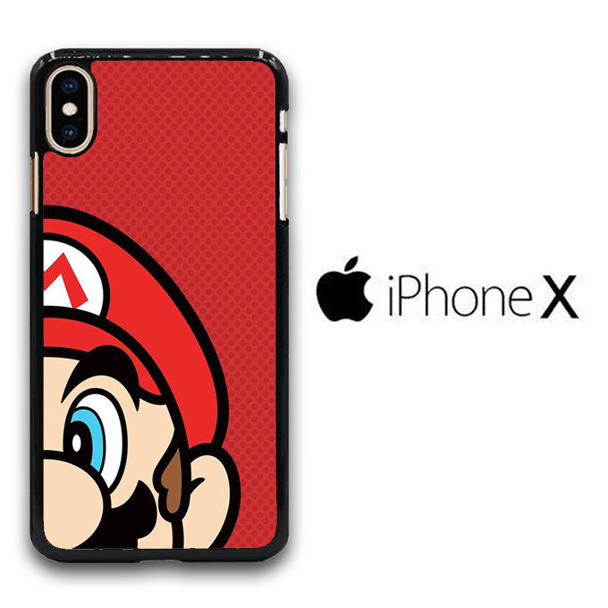 Mario Half Head iPhone X Case