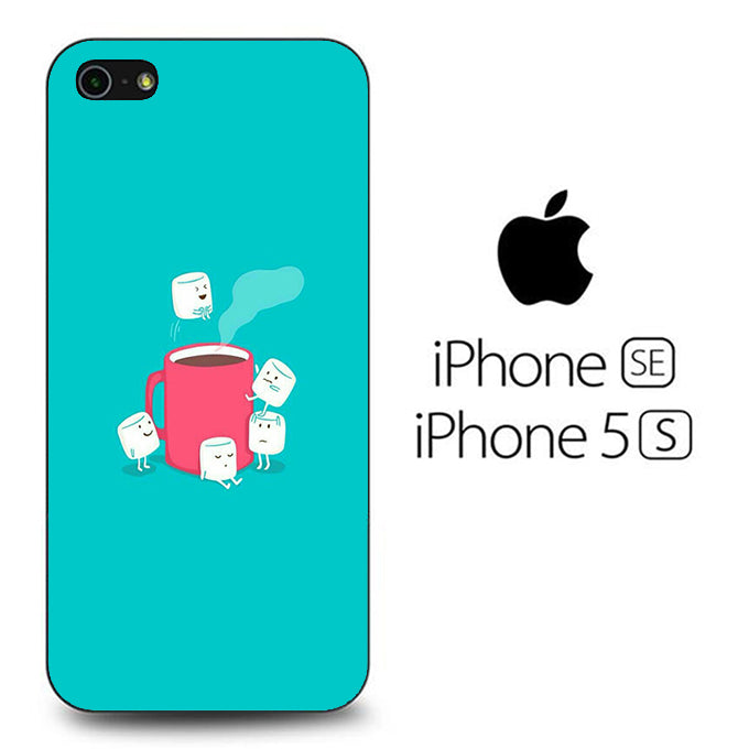 Marshmellow Swim In The Coffee iPhone 5 | 5s Case