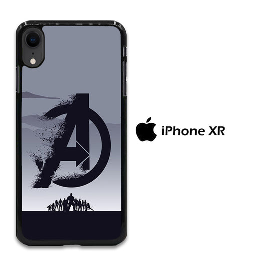 Marver Avengers Logo iPhone XR Case