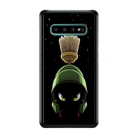 Marvin The Martian Midnight Black Samsung Galaxy S10 Case
