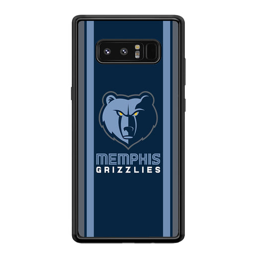Memphis Grizzlies Stripe Samsung Galaxy Note 8 Case