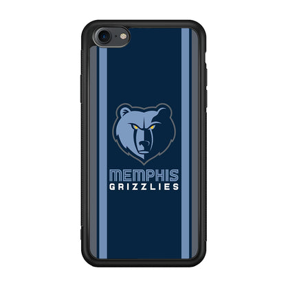 Memphis Grizzlies Stripe iPhone 8 Case