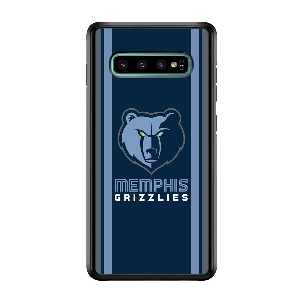 Memphis Grizzlies Stripe Samsung Galaxy S10 Plus Case