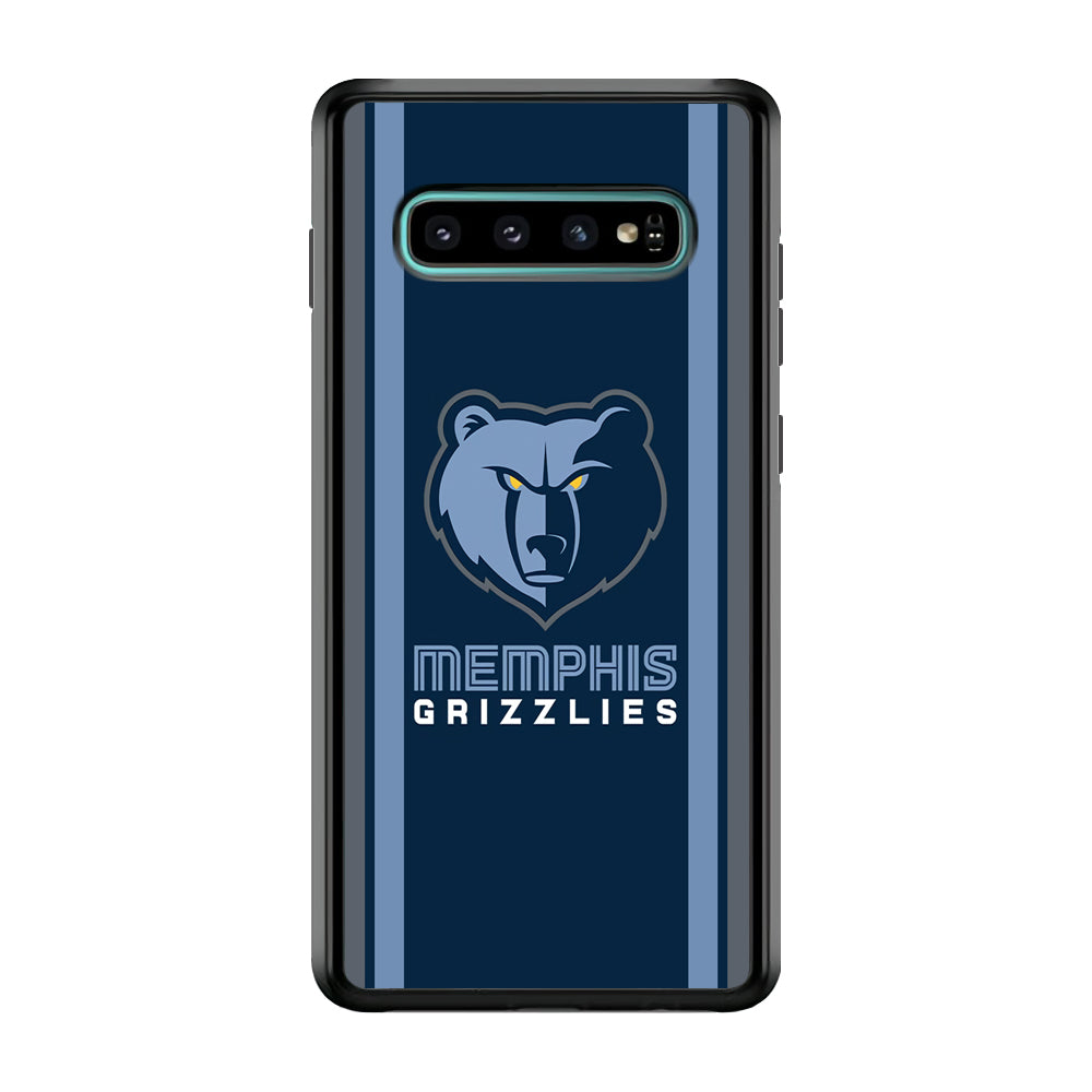 Memphis Grizzlies Stripe Samsung Galaxy S10 Case