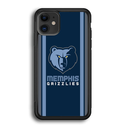 Memphis Grizzlies Stripe iPhone 12 Case