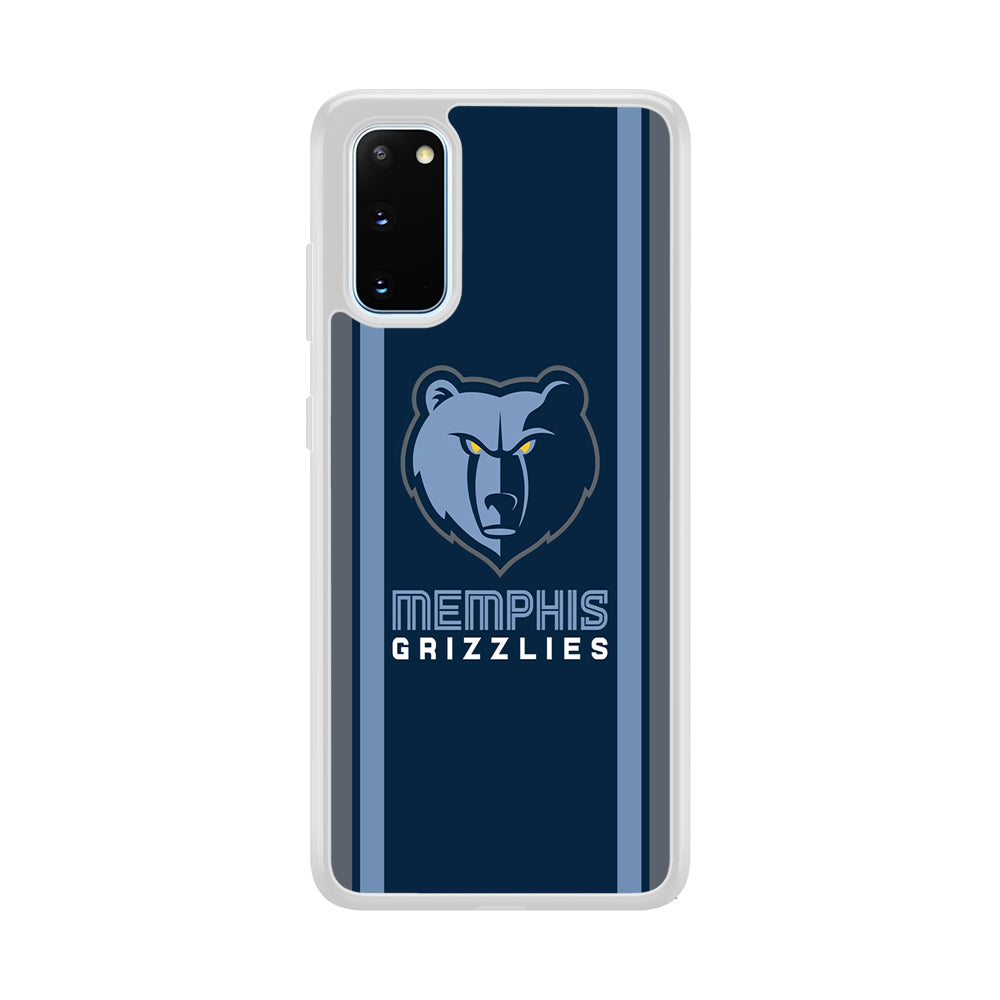 Memphis Grizzlies Stripe Samsung Galaxy S20 Case