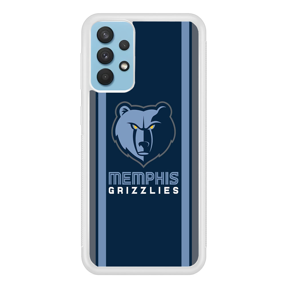 Memphis Grizzlies Stripe Samsung Galaxy A32 Case