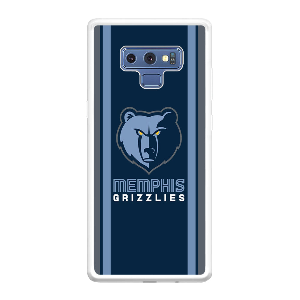 Memphis Grizzlies Stripe Samsung Galaxy Note 9 Case