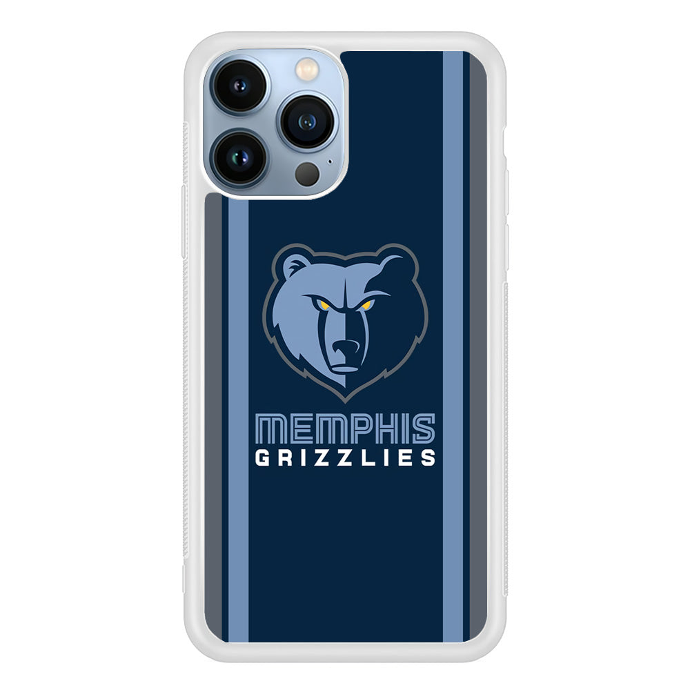 Memphis Grizzlies Stripe iPhone 13 Pro Case