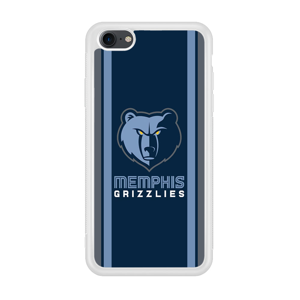 Memphis Grizzlies Stripe iPhone 8 Case