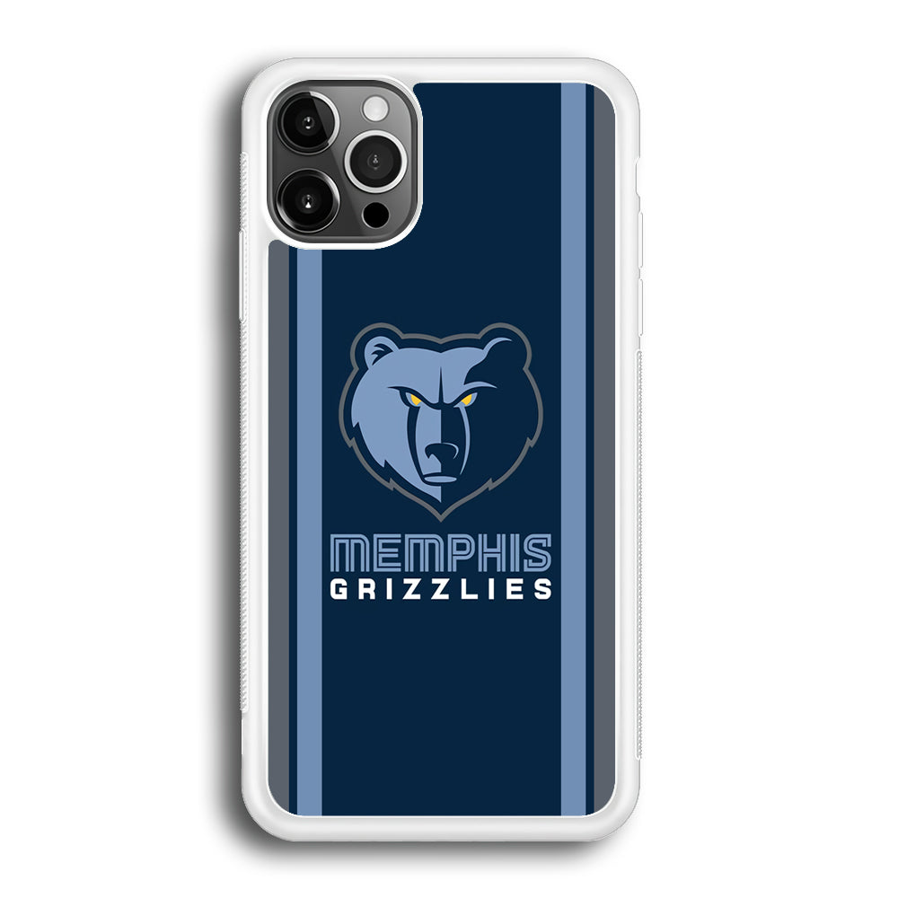 Memphis Grizzlies Stripe iPhone 12 Pro Case