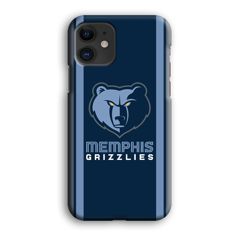 Memphis Grizzlies Stripe iPhone 12 Case