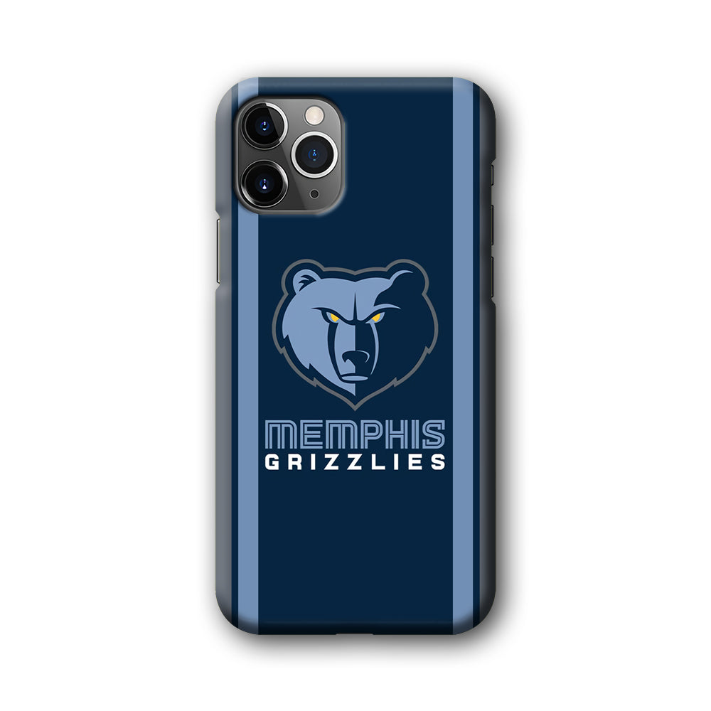 Memphis Grizzlies Stripe iPhone 11 Pro Max Case