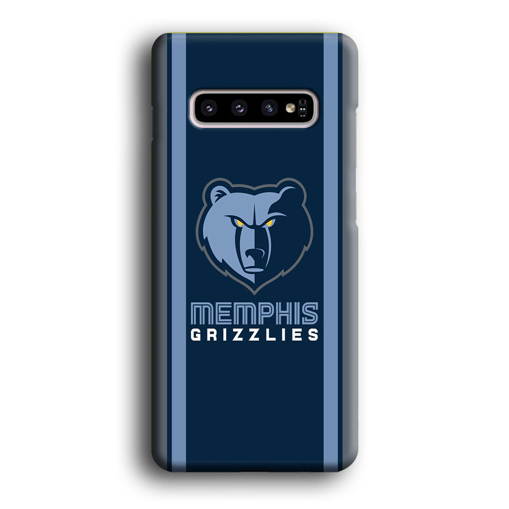 Memphis Grizzlies Stripe Samsung Galaxy S10 Case
