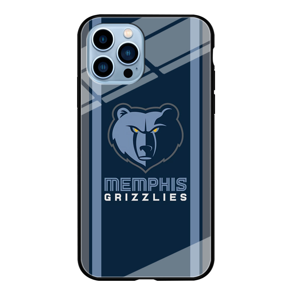 Memphis Grizzlies Stripe iPhone 13 Pro Max Case