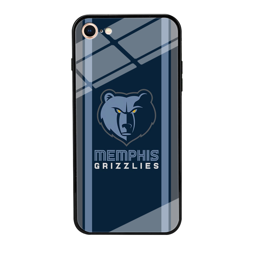 Memphis Grizzlies Stripe iPhone 8 Case