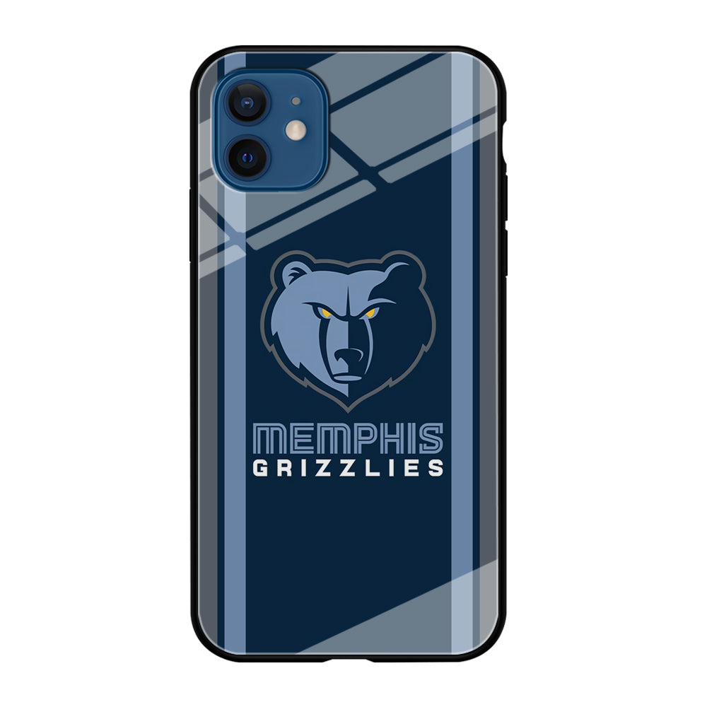 Memphis Grizzlies Stripe iPhone 12 Case