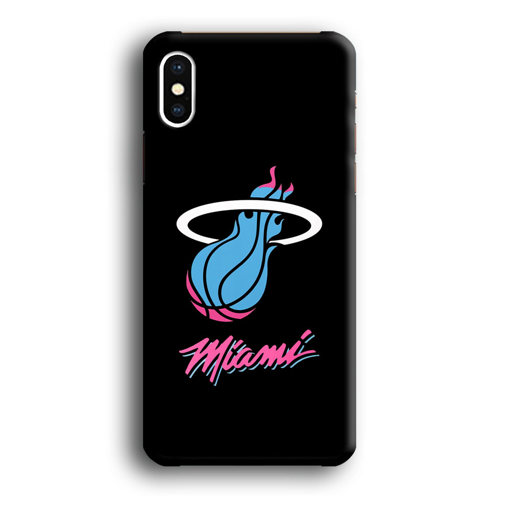 Miami Heat NBA Team iPhone XS Case