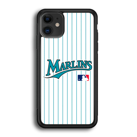 Miami Marlins Team iPhone 12 Case