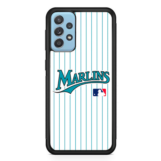 Miami Marlins Team Samsung Galaxy A52 Case