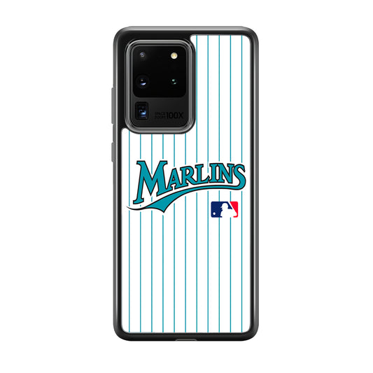 Miami Marlins Team Samsung Galaxy S20 Ultra Case