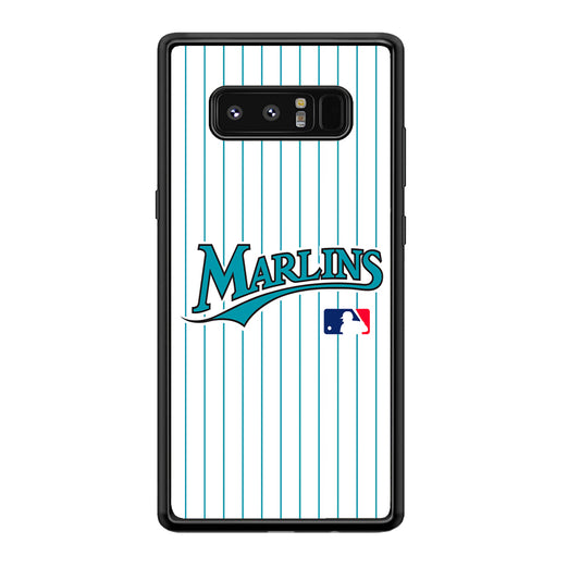 Miami Marlins Team Samsung Galaxy Note 8 Case