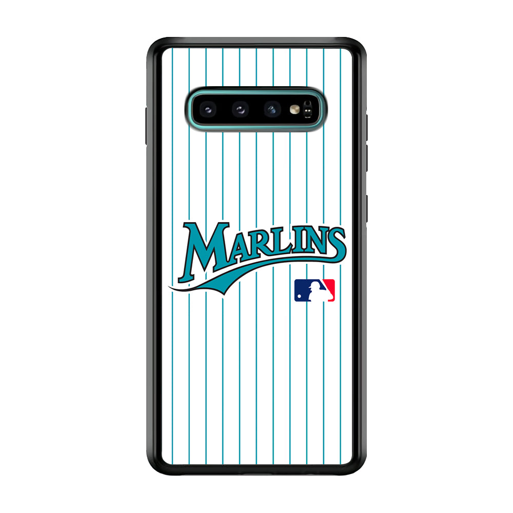 Miami Marlins Team Samsung Galaxy S10 Plus Case