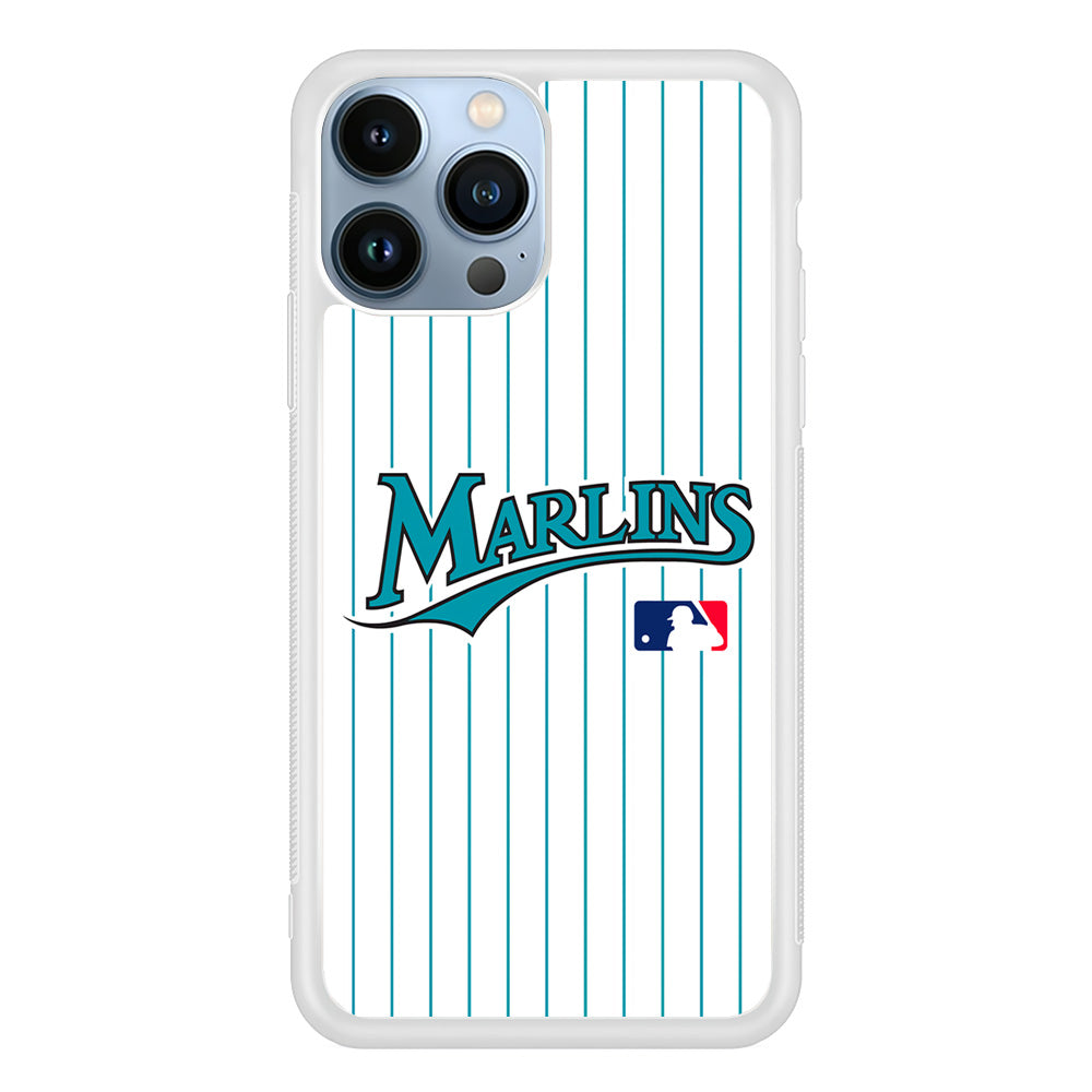 Miami Marlins Team iPhone 13 Pro Max Case