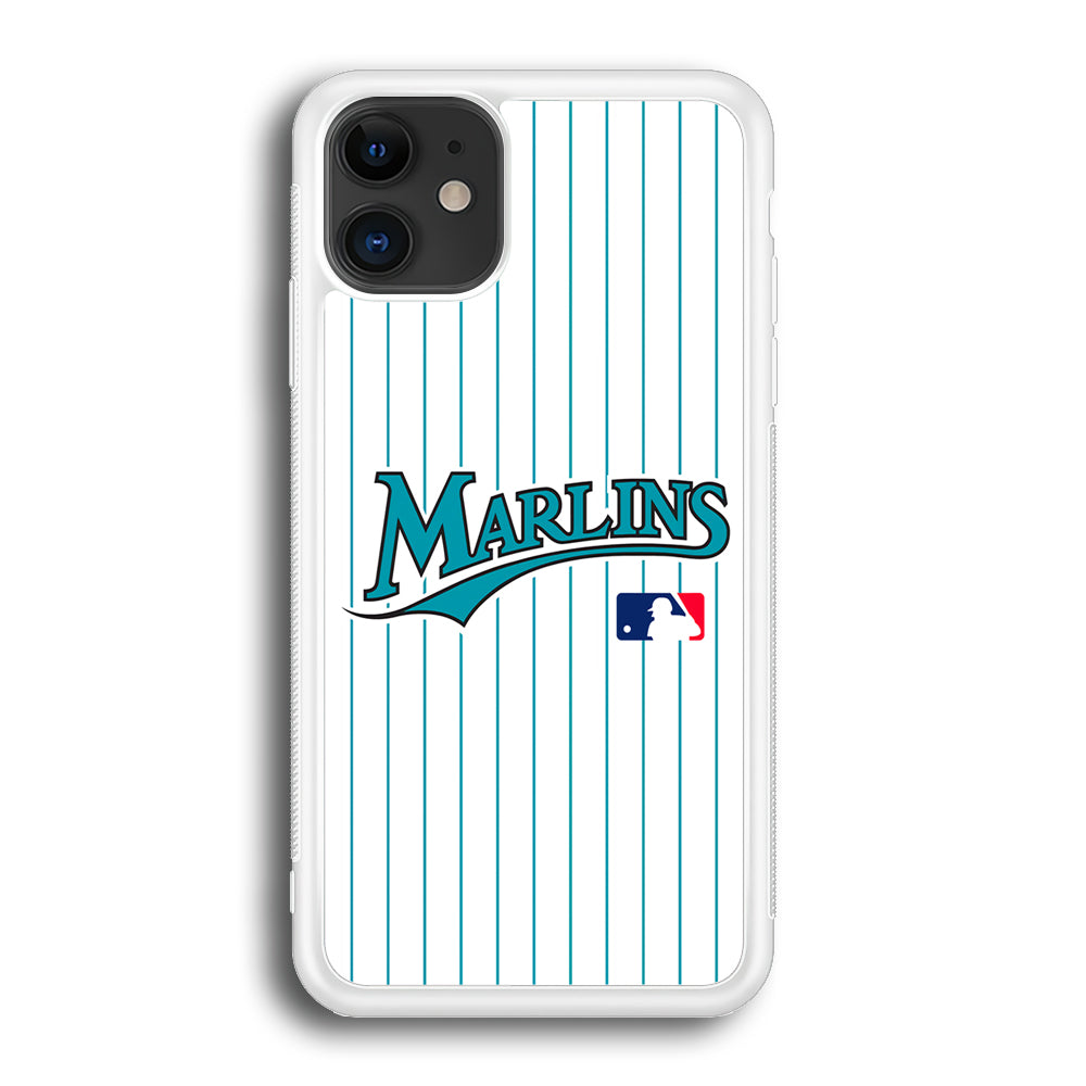 Miami Marlins Team iPhone 12 Case