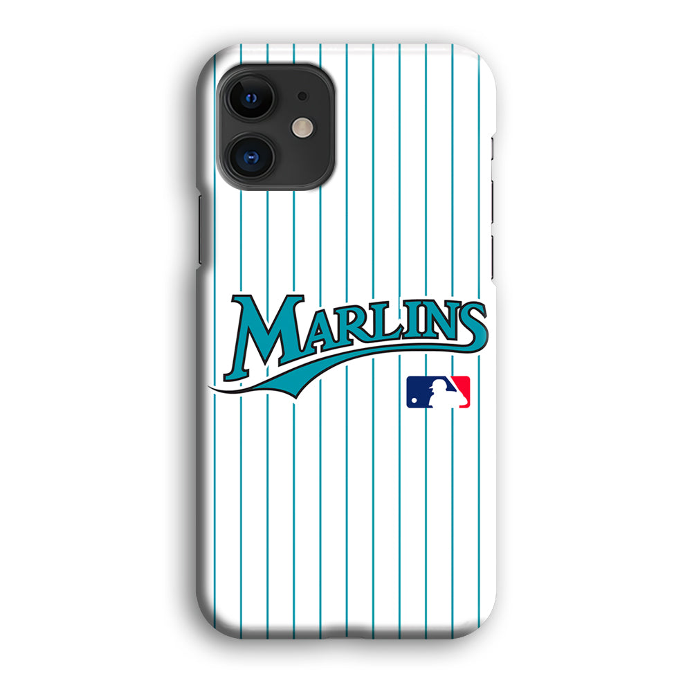 Miami Marlins Team iPhone 12 Case