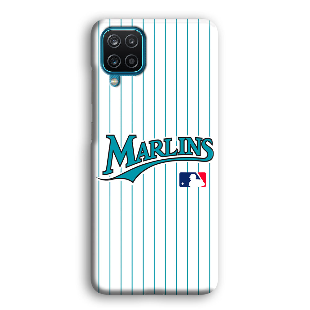 Miami Marlins Team Samsung Galaxy A12 Case