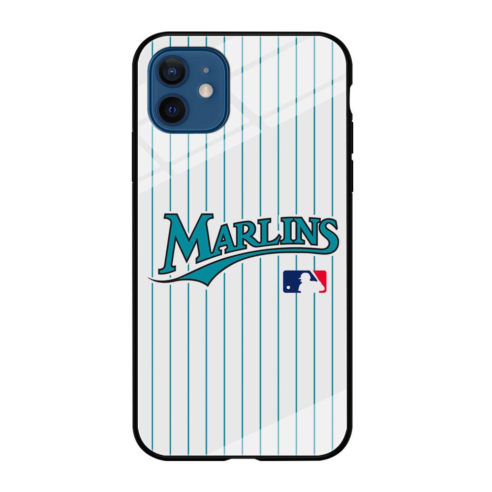 Miami Marlins Team iPhone 12 Case