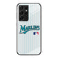Miami Marlins Team Samsung Galaxy S21 Ultra Case