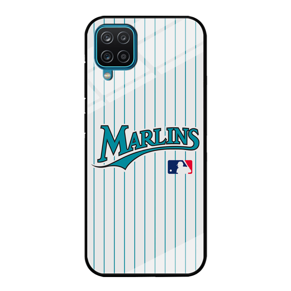 Miami Marlins Team Samsung Galaxy A12 Case