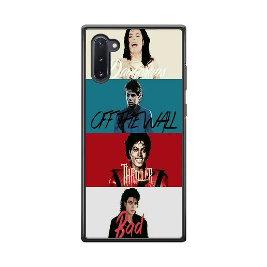 Michael Jackson Album Samsung Galaxy Note 10 Case