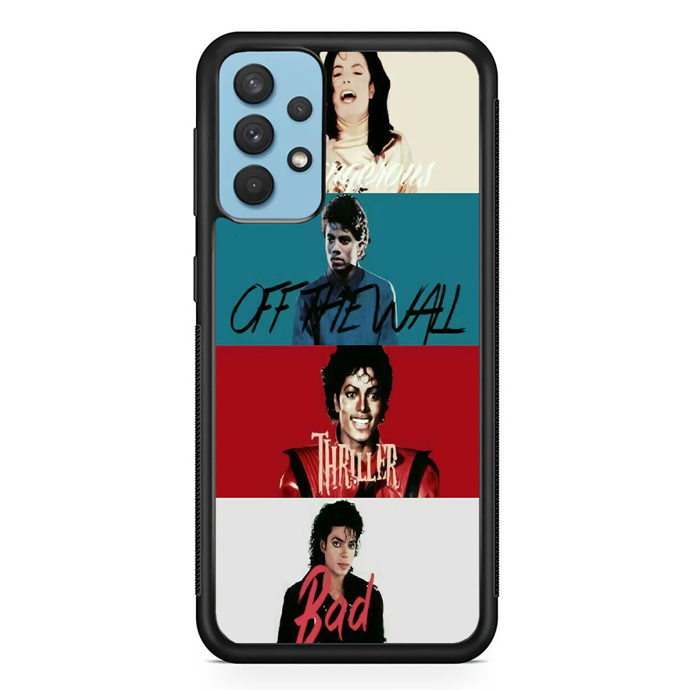 Michael Jackson Album Samsung Galaxy A32 Case