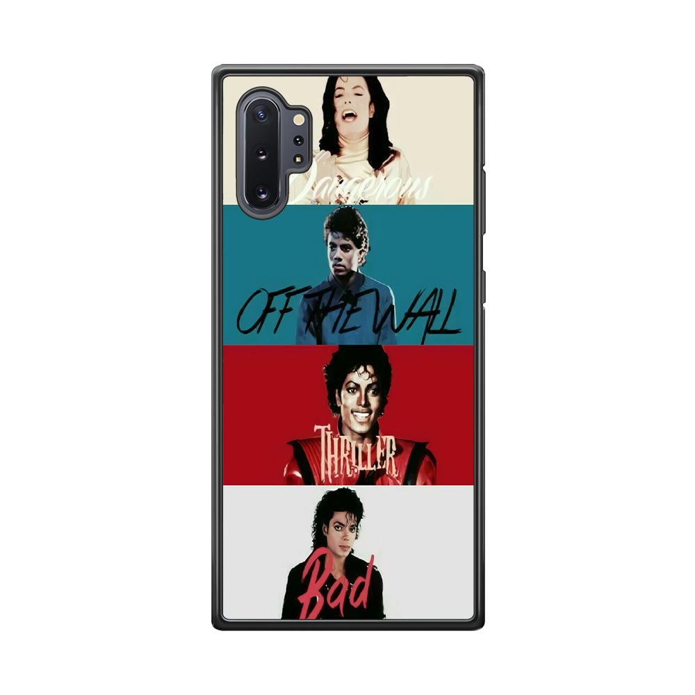 Michael Jackson Album Samsung Galaxy Note 10 Plus Case