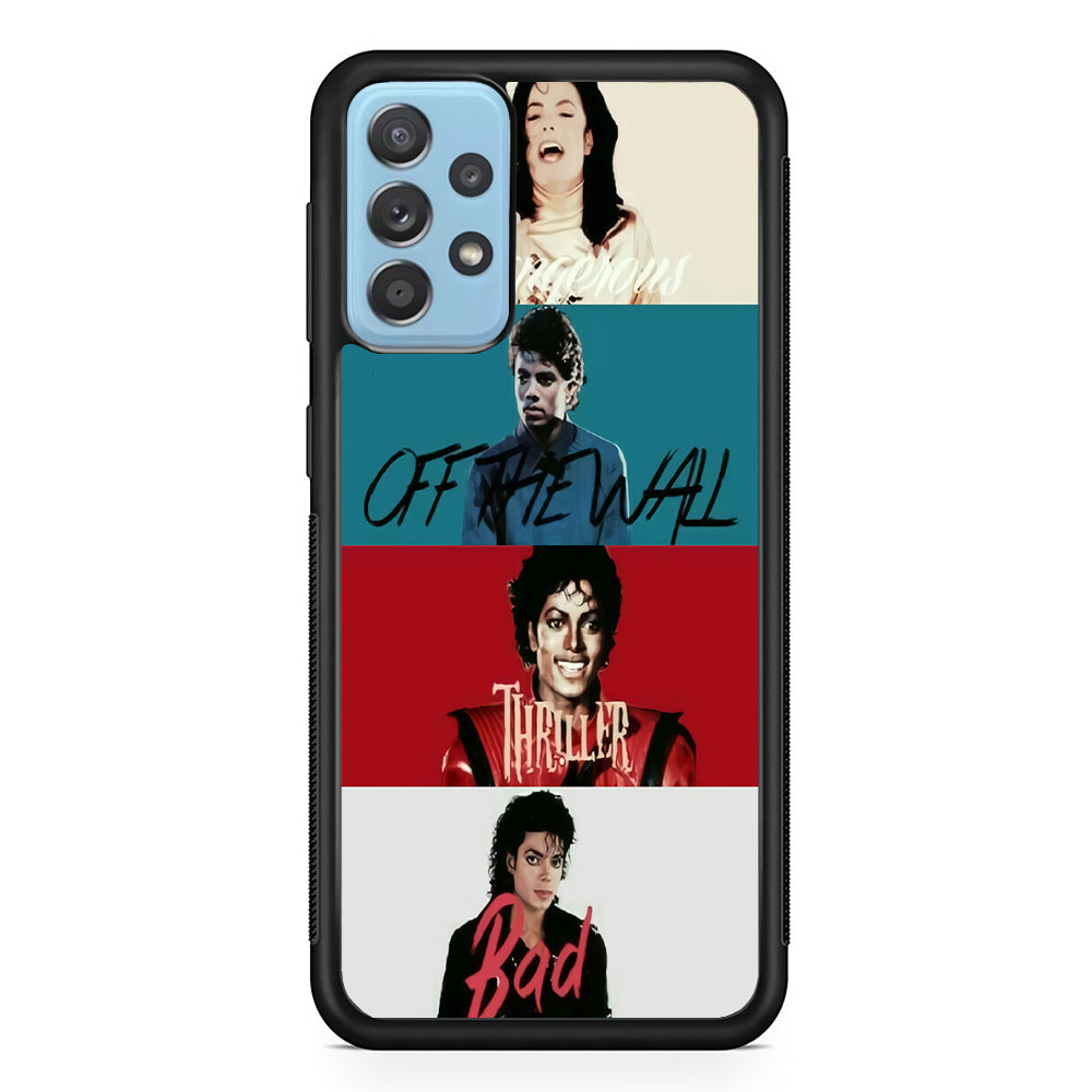 Michael Jackson Album Samsung Galaxy A52 Case