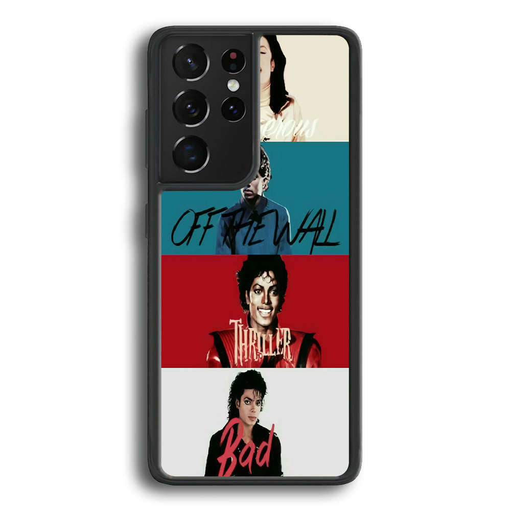 Michael Jackson Album Samsung Galaxy S21 Ultra Case