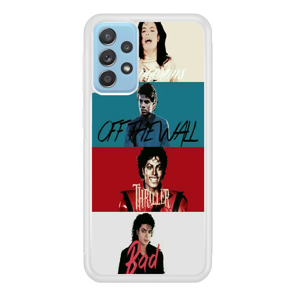 Michael Jackson Album Samsung Galaxy A52 Case