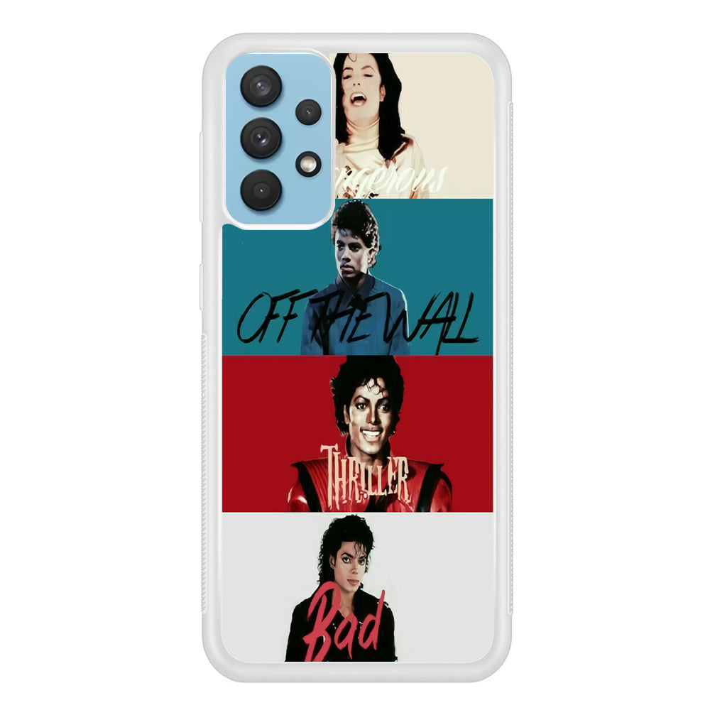 Michael Jackson Album Samsung Galaxy A32 Case