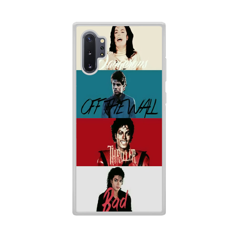 Michael Jackson Album Samsung Galaxy Note 10 Plus Case