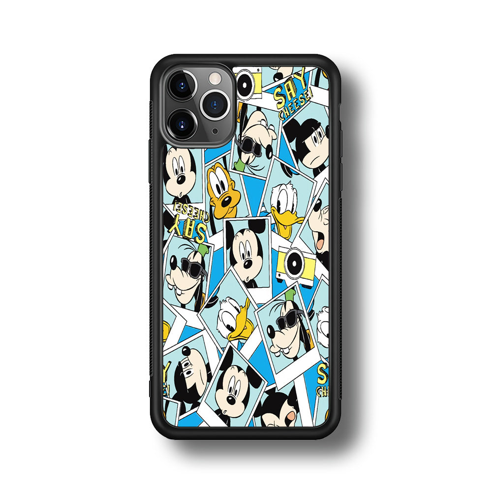 Mickey Family Photo In Frame iPhone 11 Pro Max Case