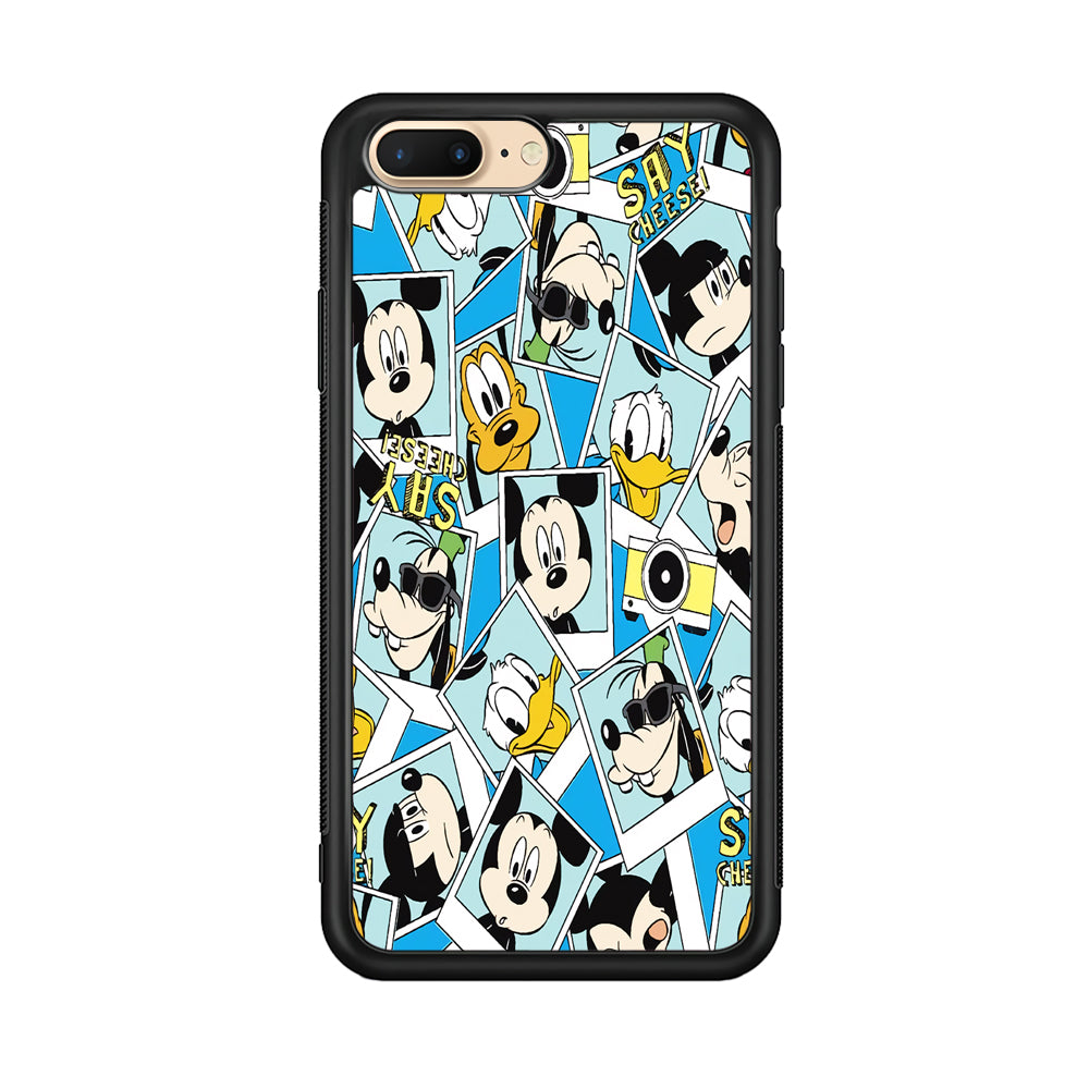 Mickey Family Photo In Frame iPhone 7 Plus Case
