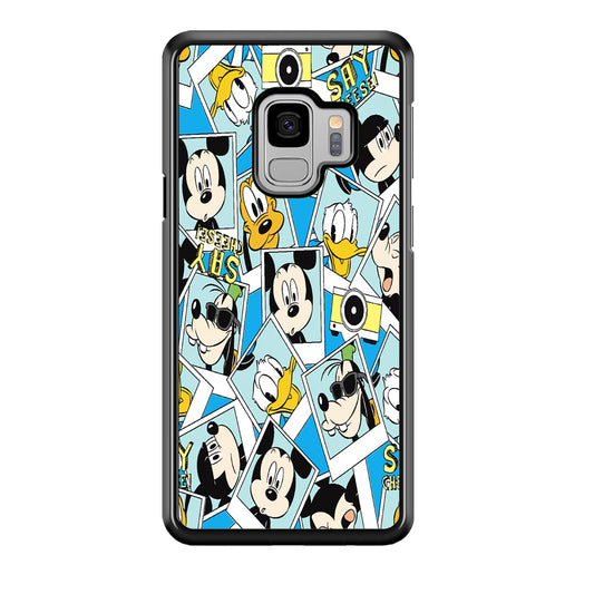 Mickey Family Photo In Frame Samsung Galaxy S9 Case