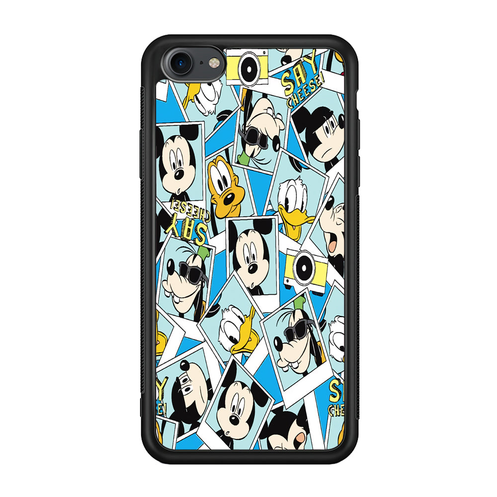 Mickey Family Photo In Frame iPhone 8 Case