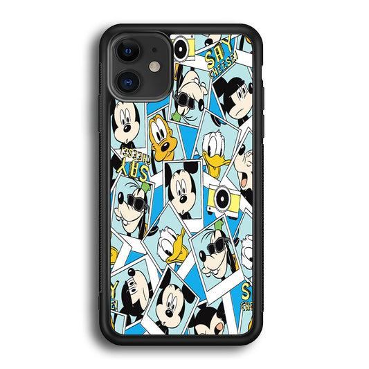 Mickey Family Photo In Frame iPhone 12 Case